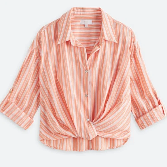 KUT from The Kioth Lido Twist Front Shirt - Picture 4 of 5